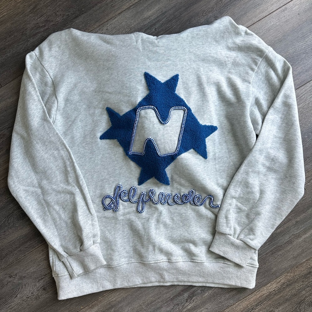 Aelfric Eden Star Hoodie Gray Blue AS